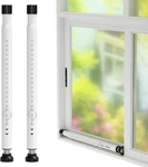 Sliding Door Security BAR,2PCS 16 To 51 Inch Inside Pieces, White. Fixed Price $47.23.