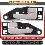 2PCS Front Left & Right Side Ivory Interior Door Handle For Toyota Solara 99-03. Fixed Price $34.49.