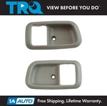 Trq Interior Door Handle Bezel Light Charcoal Gray Front Pair For Tundra. Fixed Price $34.95.