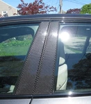 Real Carbon Fiber Pillar Posts 6PCS Door Trim For Dodge Caliber 2007-2012. Fixed Price $111.95.