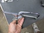 Rolls Royce Silver Shadow Interior Door Handle Left Rear ? With Inner Support. Fixed Price $52.50.