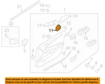 Hyundai Oem 11-14 Black Sonata Front Door-pull Handle Left 827303S050RY. Fixed Price $13.88.