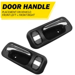2X Interior Inside Door Handle Set For 1997-01 Honda Cr-v Crv Front Left Right. Fixed Price $14.24.