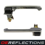 Outside Exterior Door Handles Pair Chrome Metal For 1980-1996 F150 F250 Bronco. Fixed Price $43.95.
