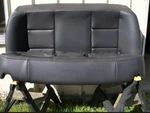 13 14 15 16 17 18 19 Ford Taurus Police Interceptor Black Rear Back Seat Set. Fixed Price $500.00.