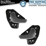 Door Handle Front Inner Inside Gray Pair Set For 01-07 Chrysler Dodge Mini Van. Fixed Price $36.85.