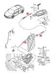Genuine Bowden Cable Left A. Right Audi R8 420837085B. Fixed Price $25.71.