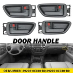 For Toyota 00-04 Avalon 01-07 Sequoia 4PCS Gray Interior Door Handles Front/rear. Fixed Price $21.84.