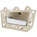 Inside Door Handle Front Left For 05-11 Jeep Grand Cherokee Beige Chrome Bolt. Fixed Price $12.76.