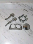 Oem 1967-1968 Ford Mustang Mercury Cougar Chrome Parts: Handles Gas Cap Lug Nuts. Fixed Price $24.99.