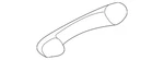 Genuine Gm Light Titanium Roof Rail Assist Handle 96650220. Fixed Price $9.38.