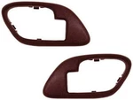 Inside Door Handle Bezels For 1995-1998 Chevy Gmc Truck Suburban Pair Red. Fixed Price $24.95.