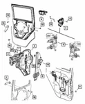 Genuine Mopar 2011-2018 Jeep Wrangler Jk Inside Release Handle Left 68059175AA. Fixed Price $86.66.