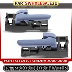 Front Driver &passenger Blue Interior Door Handle For Toyota Tundra 2000-2006. Fixed Price $21.20.