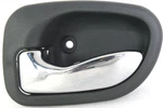 Fits Accent 95-99 Front Interior Door Handle Lh, Chrome Lever + Gray Housing (=r. Fixed Price $15.95.