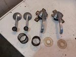 1961 - 64 ? Chevrolet Impala Belair Biscayne Window Cranks Interior Door Handles. Fixed Price $30.00.