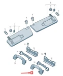 New Volkswagen T-roc A11 Rear Roof Handle 2G085764382V 2G0-857-643-82V. Fixed Price $87.50.