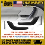 Pair Interior Front Door Pull Handles 2011-2020 Ford Fiesta Power Window. Fixed Price $48.50.