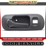 Front Left Lh Side Taupe Interior Door Handle W/hole For Honda Civic 1996-2000. Fixed Price $12.29.