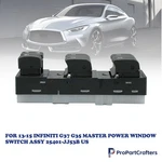 New 25401-JJ53B Master Power Window Switch Assy For 13-15 Infiniti G37 G35 Us. Fixed Price $23.03.