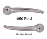 1950 Ford Passenger Car Chrome Inside Door Handles New Pair Shoebox. Fixed Price $48.50.