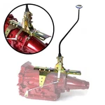 Deluxe Side Transmission Shifter Kit W/ 23 Black Swan Arm For Gm Powerglid. Fixed Price $599.95.
