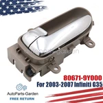 For 03-07 Infiniti G35 Left Driver Inside Interior Door Handle Brown Chrome. Fixed Price $15.29.
