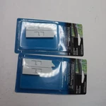 (2-PK) Prime-line Tilt Latch Spring-loaded White Plastic Construction Pair. Fixed Price $5.75.