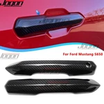 Dry Carbon Ford Mustang S650 Gt Premium 2024-25 Side Door Handle Cover Pair. Fixed Price $77.00.