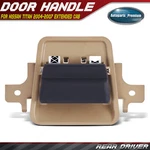 Rear Lh Black+beige Interior Door Handle For Nissan Titan 2004-2007 Extended Cab. Fixed Price $19.59.