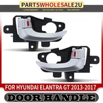 2PCS Front Rear Silver Interior Door Handle For Hyundai Elantra Gt 2013-2017. Fixed Price $25.39.