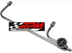 Brawler Chrome Fuel Line 4150 Double Pumper Carburetor Black Gauge 3/8 Hose. Fixed Price $33.95.