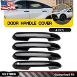 4X Snap-on Car Exterior Door Handle Cover For 2019-2025 Toyota RAV4 Glossy Black. Fixed Price $18.04.