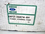Nos Oem Ford Remanufactured Power Steering Pump E8TZ-3A674-B. Fixed Price $139.95.