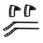 Rugged Ridge Aluminum Grab Handles F/r Kit Blk Fits 07-18 Jeep Wrangler Jk/jku. Fixed Price $229.99.