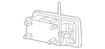 Genuine Ford License Pocket 6C2Z-15434A20-AA. Fixed Price $417.76.