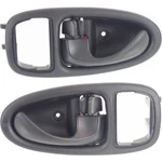 Interior Door Handle For 96-2002 Saturn SL2 SL1 Set Of Rear Black Plastic. Fixed Price $30.80.