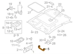New Audi A4 B8 Front Grab Bar Genuine. Fixed Price $74.41.