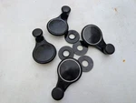 Saab 900 Classic Manual Window Lever Handle 83-93 Genuine 847626 Cranks. Fixed Price $24.99.