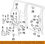 Gm Oem 96-25 Express 1500 Side Loading Door Lock Hardware-striker 15741383. Fixed Price $55.32.