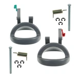 Door Handles Interior Repair Kit Dark Gray Left Right For Commander Liberty. Fixed Price $30.06.