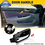 Black Interior Door Handle Front Left For Honda Accord 2003-2007 72160SDAA02ZD. Fixed Price $11.59.
