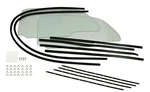 Empi 1-PIECE Window Kit W/snap Scrapers For 65-77 Vw Beetle 9783. Fixed Price $338.77.
