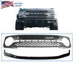 Oem Front Bumper Carbonized Gray Grille Molding Insert 2021- 25 Ford Bronco. Fixed Price $299.83.