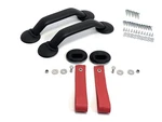 Interior Door Pull Handle Hardware Kit For Porsche 911 930 964RS RED-74-1994. Fixed Price $55.64.