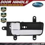 Front Rear Driver Black & Chrome Interior Door Handle For Nissan Maxima 06-08. Fixed Price $21.99.