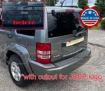 FIT:2008-2012 Jeep Liberty Rear Door Trunk Sticker Cover Trim Accent Handle 1PC. Fixed Price $69.99.