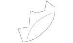 Genuine Nissan Interior Grab Bar Cap 73943-EA002. Fixed Price $9.15.