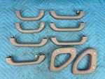 Toyota Land Cruiser LX470 Roof Assist Grip Handle GRAY:LF10 9PC Set 98-02 Oem. Fixed Price $175.00.
