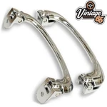 Classic Kit Car Mini Mg Triumph Austin Chrome Door Pull Handles Hinged Pair. Fixed Price $35.91.